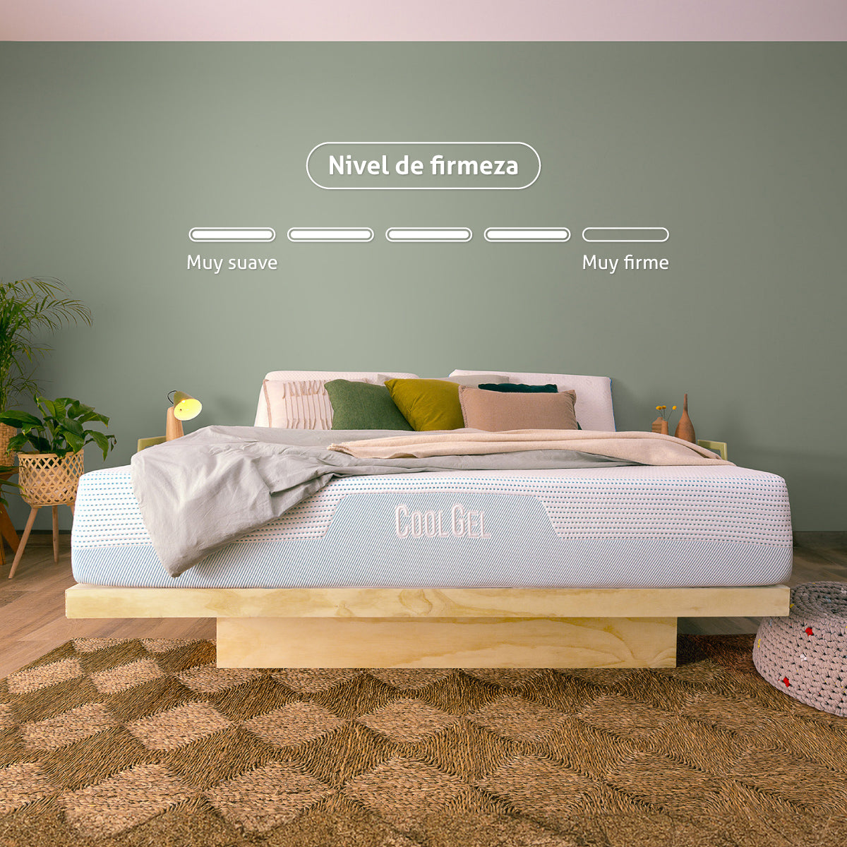 Colchón SenSei Cool Gel® de Memory Foam