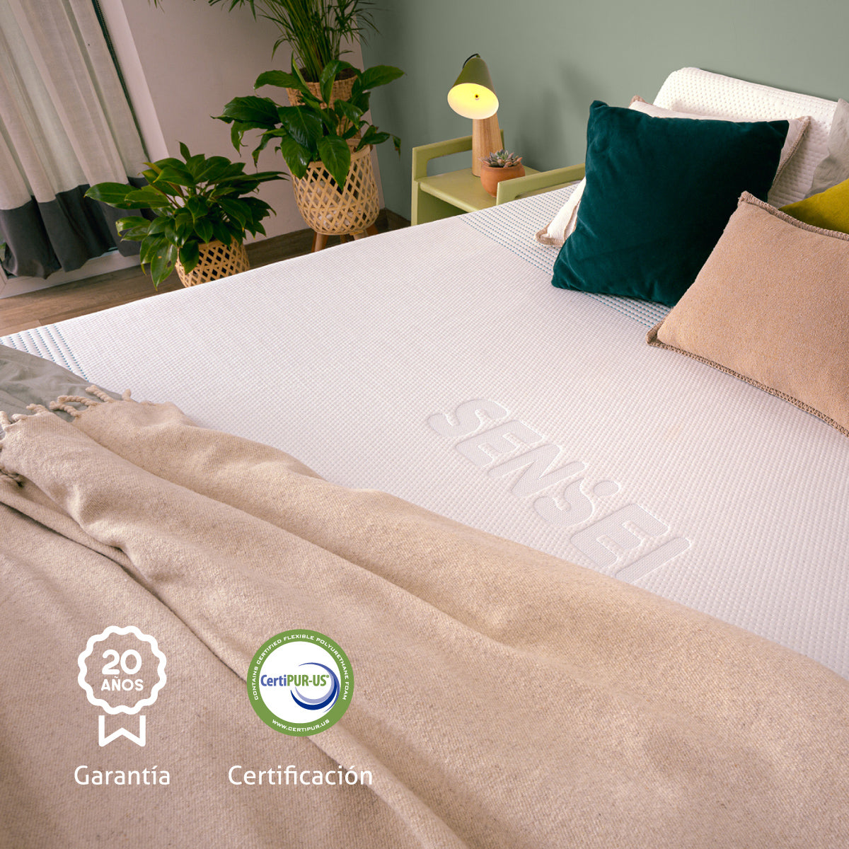 Colchón SenSei Cool Gel® de Memory Foam