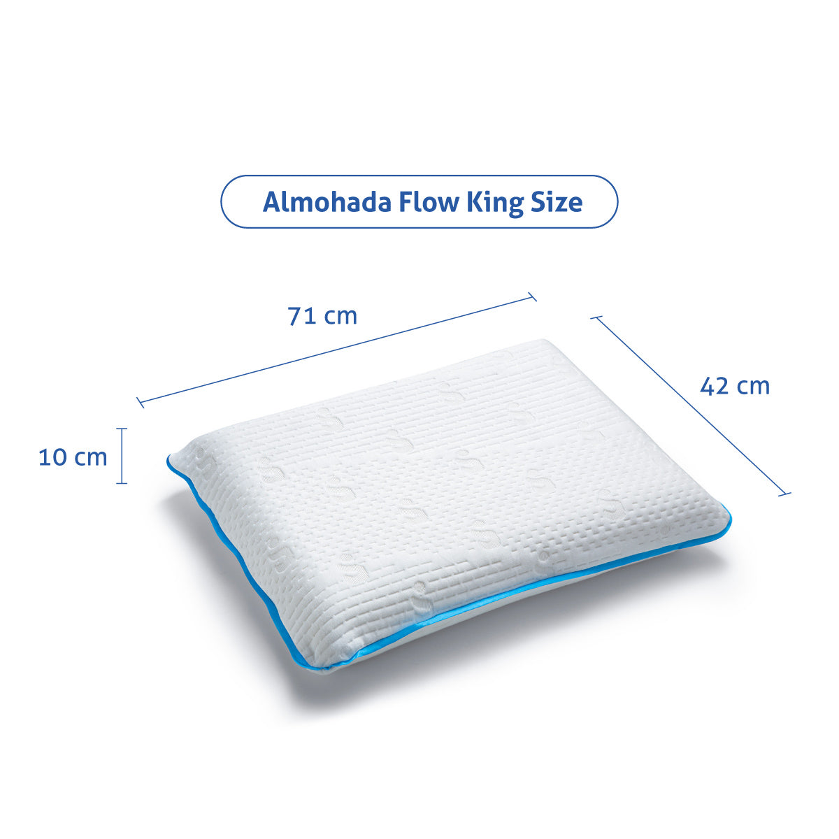 Almohada SenSei Flow King Size 2 Piezas